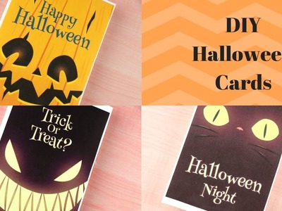 Halloween Card Ideas For Kids DIY From Printable | 5 Minute Crafts Halloween Decoration