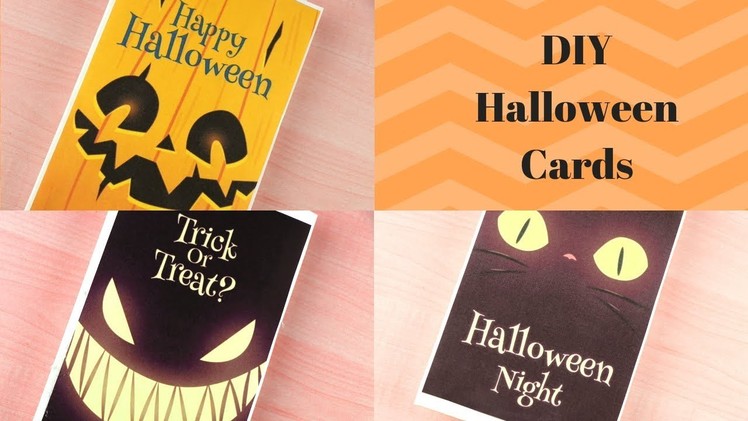Halloween Card Ideas For Kids DIY From Printable | 5 Minute Crafts Halloween Decoration