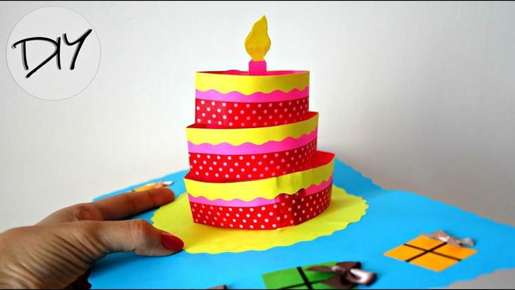 Happy Birthday Pop Up Card | 3D Greeting Cards DIY