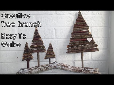 How-To Make a Creative Tree Branch | D.I.Y. | Sticks & Twigs
