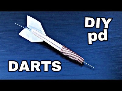 How to Make Darts DIY - Homemade Dart With a Pin