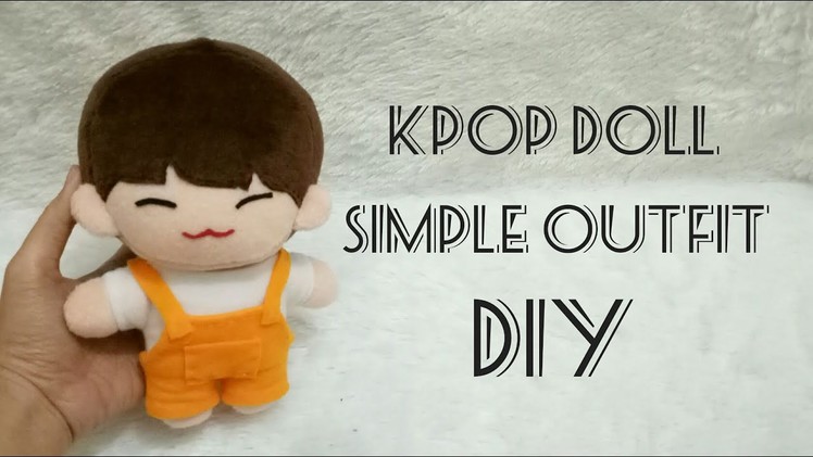 KPop Doll Simple Outfit DIY