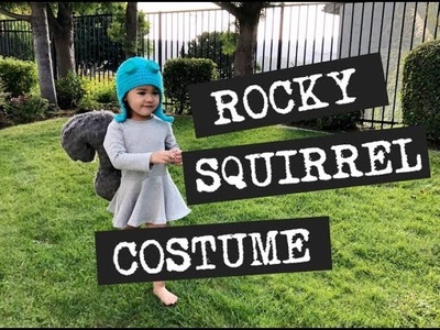 Rocket J  Rocky Squirrel DIY Costume