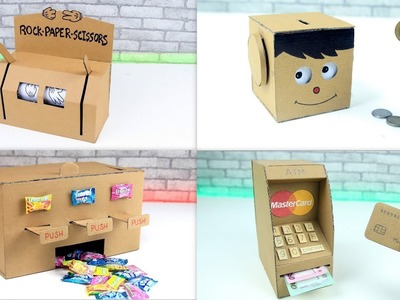 TOP 8 Unbelievable DIY Projects You Can Do at Home from Cardboard