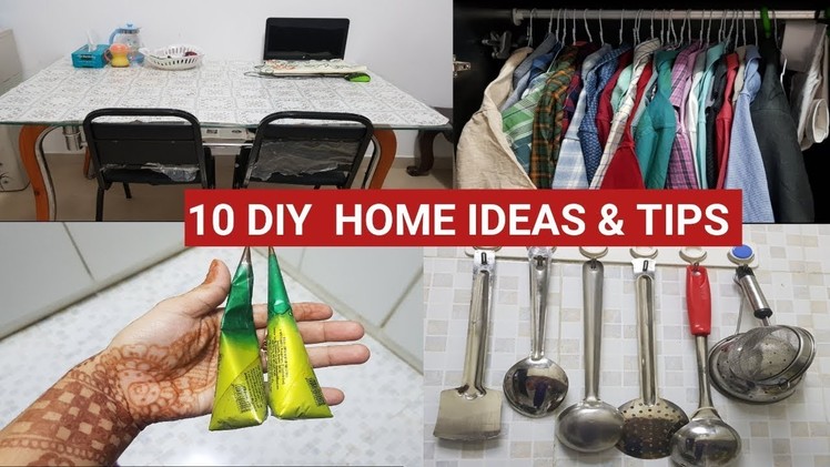 10  Home DIY Ideas And Tips IN TAMIL  #139