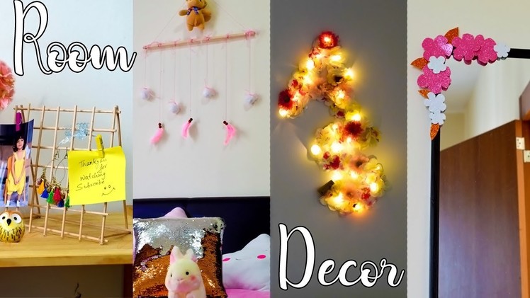 4 Awesome DIY ideas | Room decor without Nails| Mom Artistry