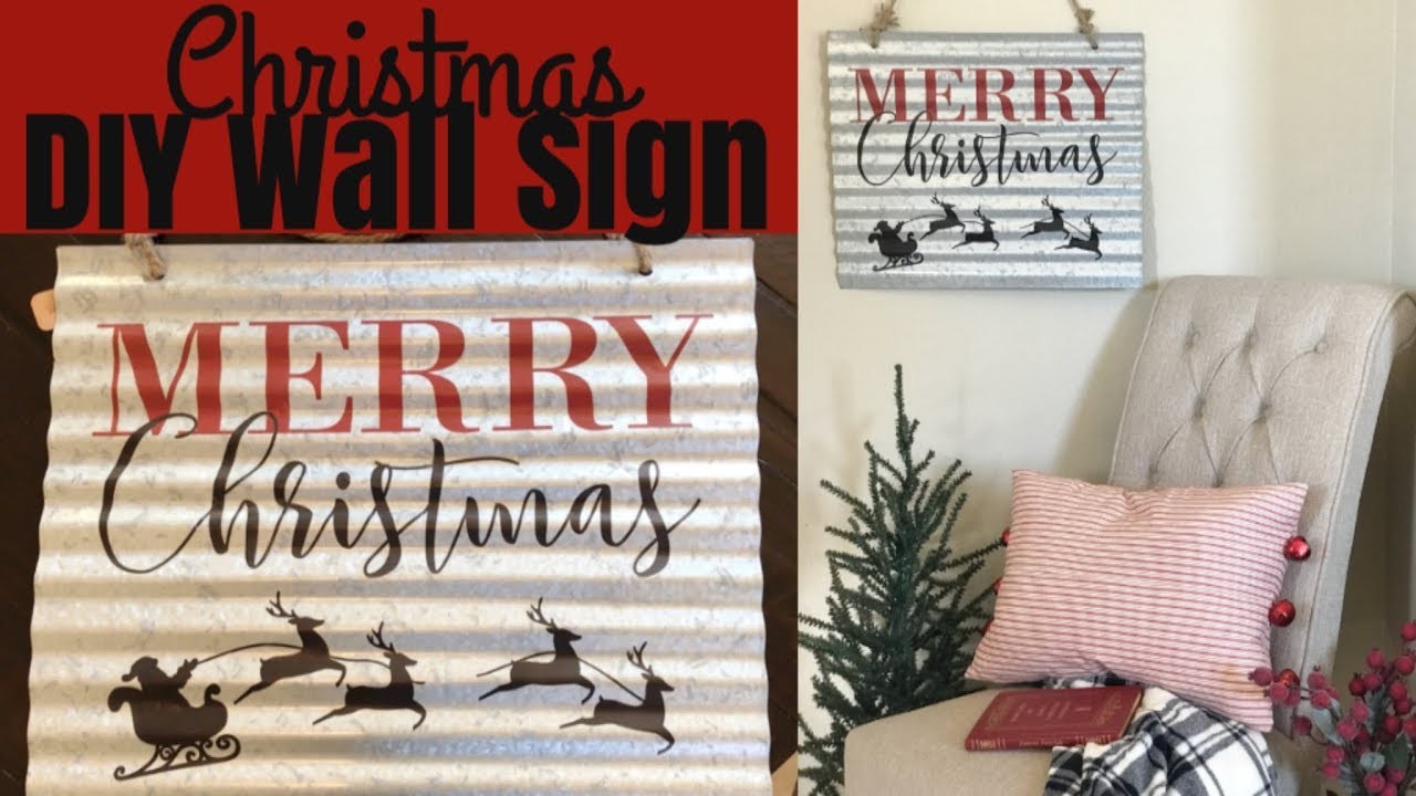 Frame 8 DIY Christmas  Sign Walmart  Wall Art  8 DIY 