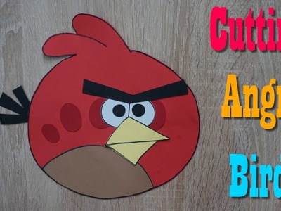 Cutting Paper Angry Bird  ||  paper craft art