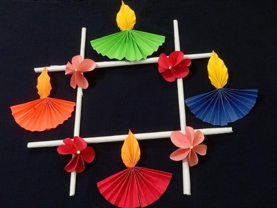 Diwali decoration ideas || Diwali decoration paper craft in a easy way