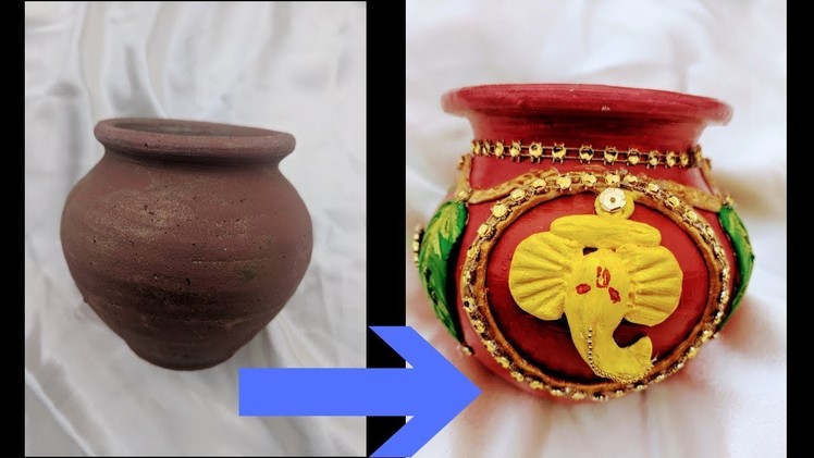 Diwali Special Kalash Decoration | DIY Diwali Decoration IDeas | Latest Diwali Decoration