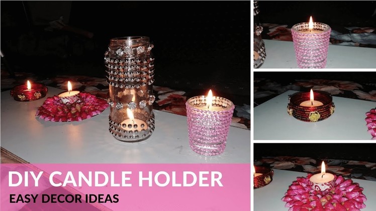 DIY Candle Holder | Easy Home Decor Ideas | Besties Tamil