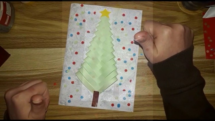 DIY : Christmas Card. Kartolin Krishlindjesh || Me Mua ||