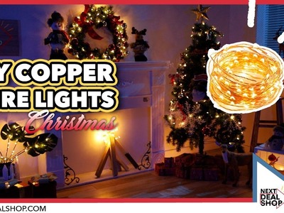 DIY Christmas Decorations with Copper Wire Lights - Next Deal Shop
