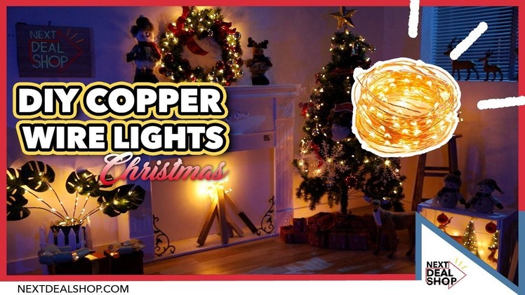 DIY Christmas Decorations with Copper Wire Lights - Next Deal Shop