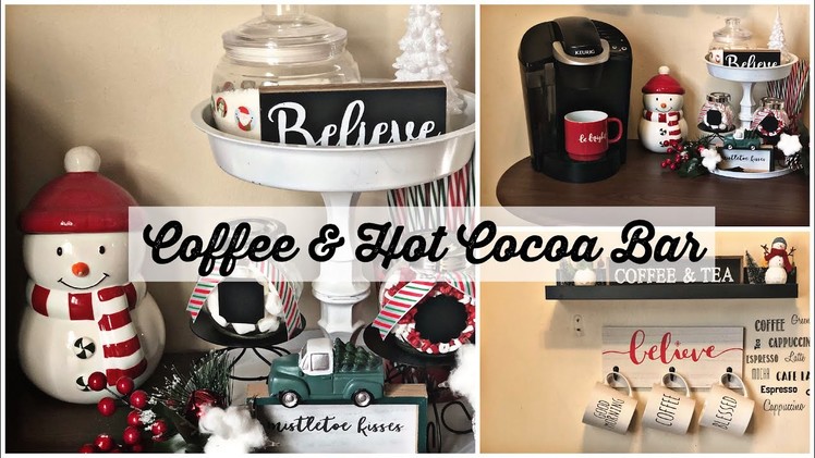 DIY CHRISTMAS HOT COCOA BAR 2018::COFFEE BAR
