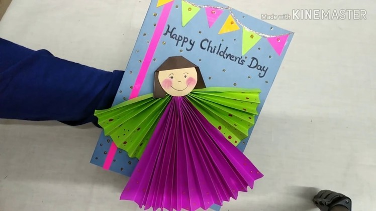 DIY Cute Children's Day Card by Hansam's World