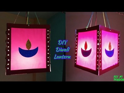 Diy Diwali Decoration Ideas | DIY Diwali Lantern | Diwali Hanging ideas | artmypassion