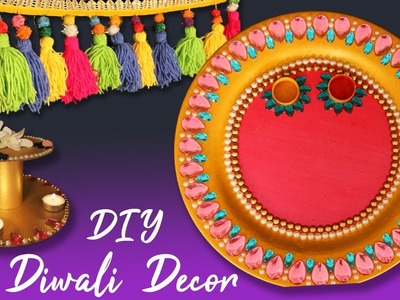 DIY - Easy Diwali Decoration Ideas at Home | Best Diwali Room Decor Ideas 2018 | Shreeja Bagwe