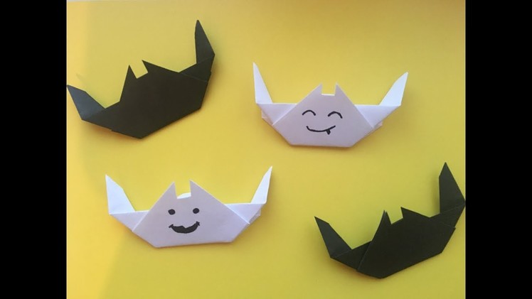 DIY: How to create an origami bat on Halloween