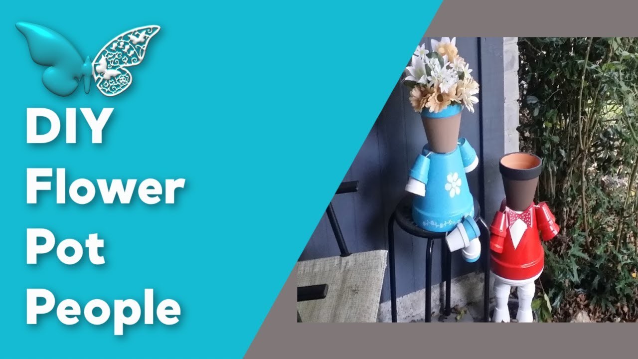 DIY: How to make Flower Pot People