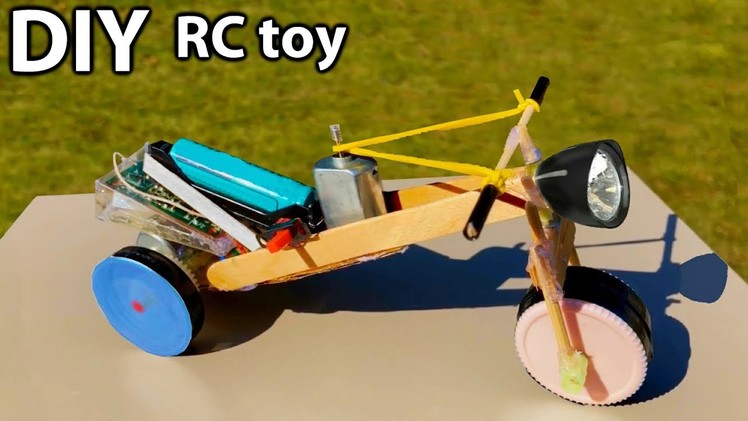 Diy rc toy | homemade rc toy | how to make a rc Toy | rc toy car | stupid engineer.