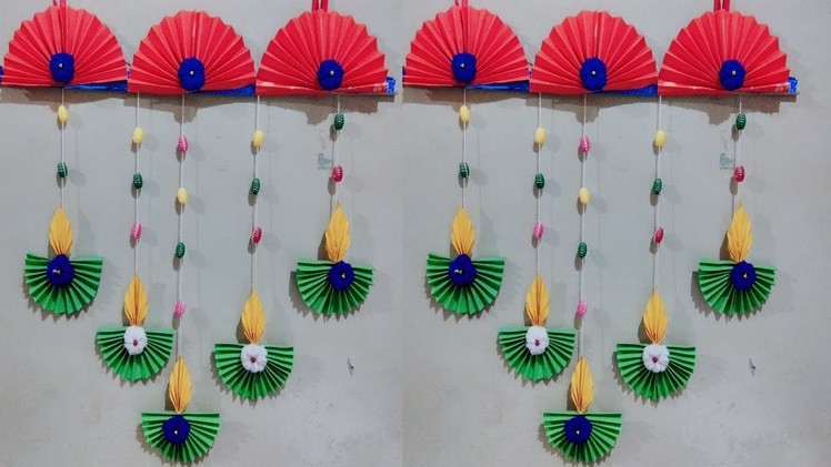 Easy Diwali decoration ideas l Diwali home decoration l Diwali decoration diy.Paper Diya Craft