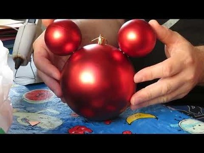Easy DIY Dollar Store Disney Christmas Ornaments with TeamMould