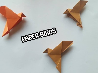 Bird Origami Happiness Bird Easy Origami Tutorial