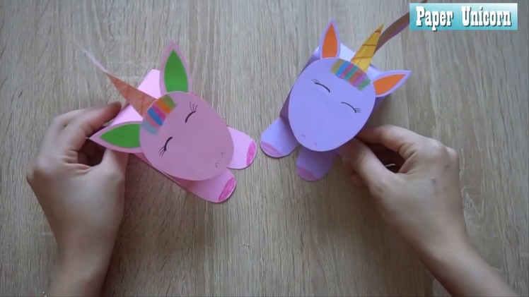 Easy paper Unicorn crafts || paper craft art