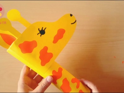 Giraffe Craft With Paper Towel Roll