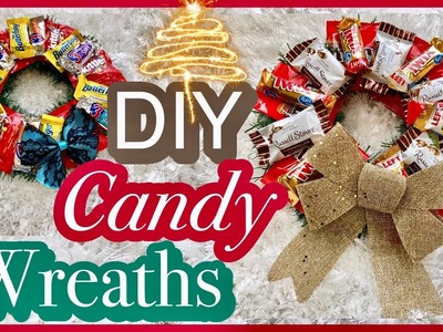 How to CANDY WREATH | DIY Candy Bouquet UNDER $5 | Edible Gift Ideas