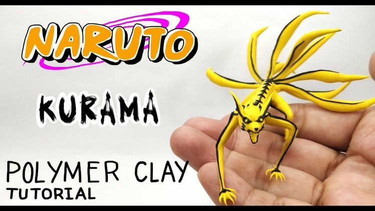 Kurama - Naruto - Polymer Clay Tutorial
