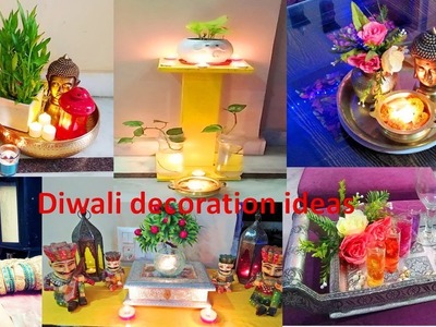 Last minute diwali decoration idea | 5 diwali decoration DIY | easy home decoration ideas |