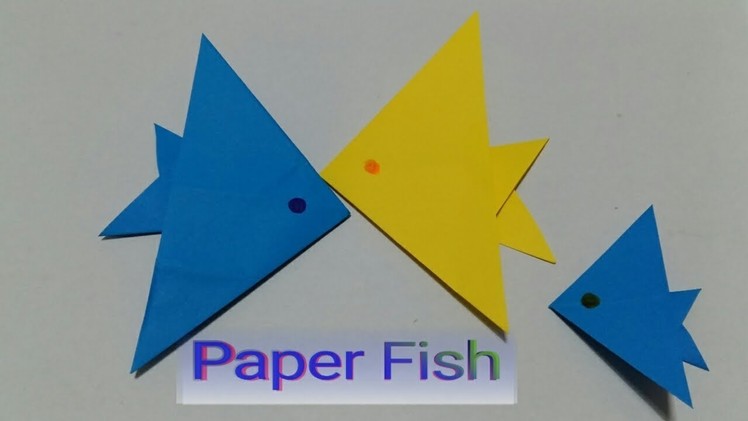 Learn origami, make fish-1\ Origami\ Paper Folding Craft, For Kid( part 1)