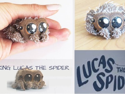 MAKE YOUR OWN LUCAS THE SPIDER.POLYMER CLAY  COLD PORCELAIN