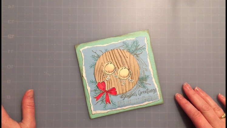 Matchbook Cutting Die & Christmas Stamp - Paper Wishes Weekly Webisodes
