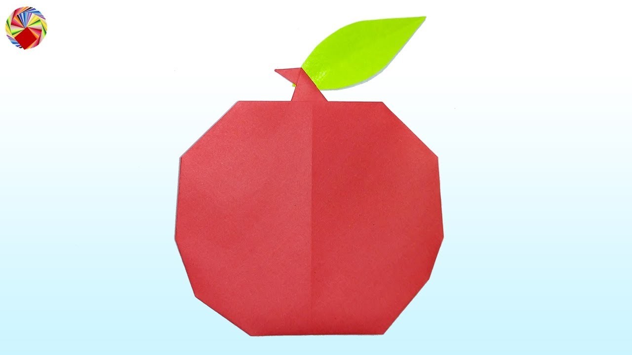 Origami Apple ???? Easy Paper Apple Fruit - Origami Arts