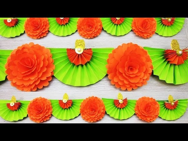 Paper Craft. Quick and easy Christmas decorations. Genius Craft Idea out of Paper - Wall Decoration