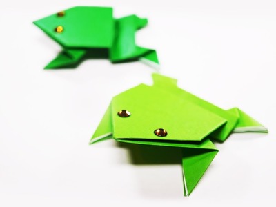 Paper Frog - Paper Crafts Origami