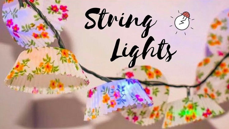 Quick New year Decor Ideas with String Lights | DIY Room Decor Ideas for New year #roomdecorideas