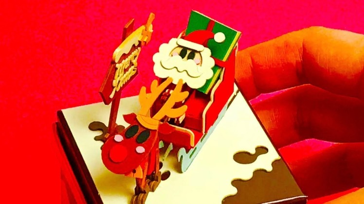 Sankei Paper model Kit Santa Claus