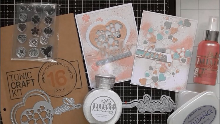 Shakers and Paper Piecing with Tonic Craft Kit #16 :D