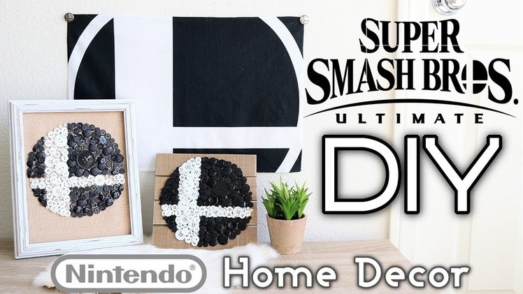 Super Smash Bros Ultimate Home Decor NintenDIY