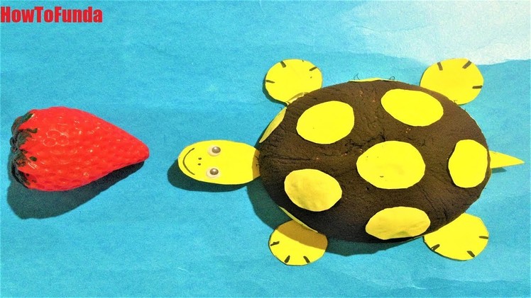 Tortoise Making with Coconut Shell | Best Out of Waste | DIY | TORTOISE MAKING