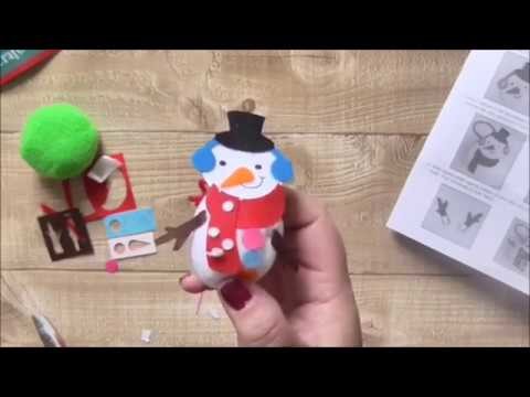 12 Hours of Christmas Crafts For Kids #4 Pom Pom Snowman