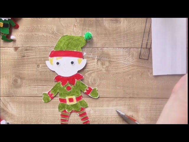 12 Hours of Christmas Crafts For Kids #3 Colour In Character