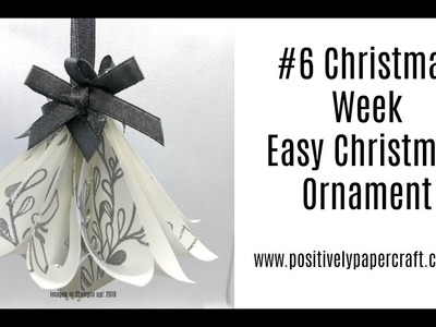#6 Christmas Week - Easy Hanging Ornament
