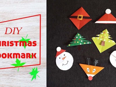 7 Christmas Themed Corner Bookmark Designs  ????????☃️  Kawaii Corner Bookmarks