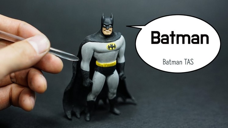 Batman (Batman TAS) - Polymer Clay Tutorial