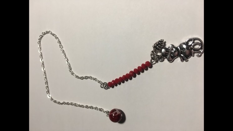 Christmas Bookmark Charm Tutorial